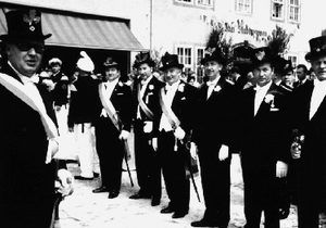 Hauptmann Heinrich Brandt, Oberleutnant Wolfgang Altenberend, Leutnant Otto Pahn, Leutnant z.b.V. Günther Frevert, Rottmeister Günter Zurheide, Rottmeister Heinrich Mönnekes, Karl Plaß